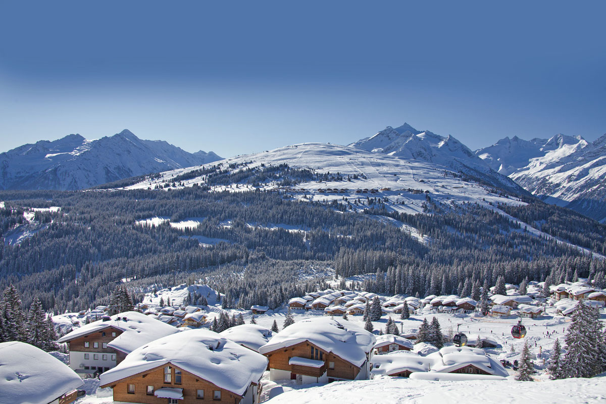 Koenigsleiten Winterurlaub Panorama