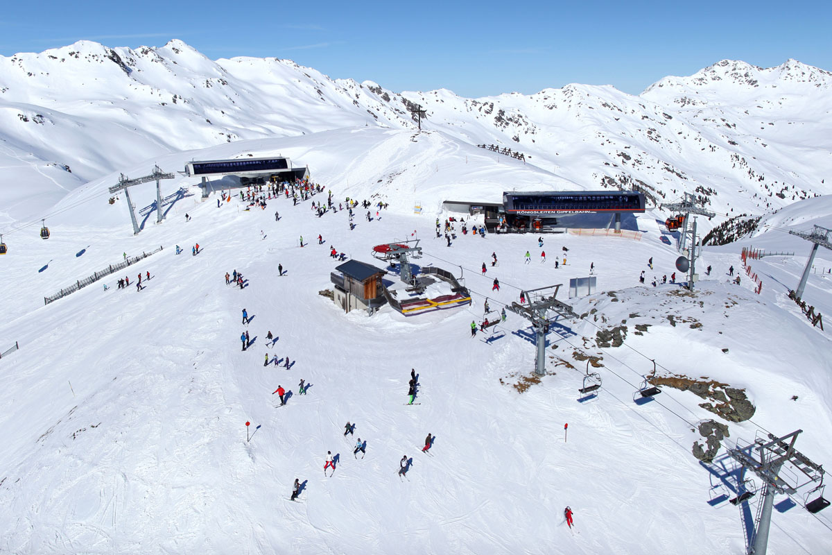 Koenigsleiten Zillertal Arena Skigebiet