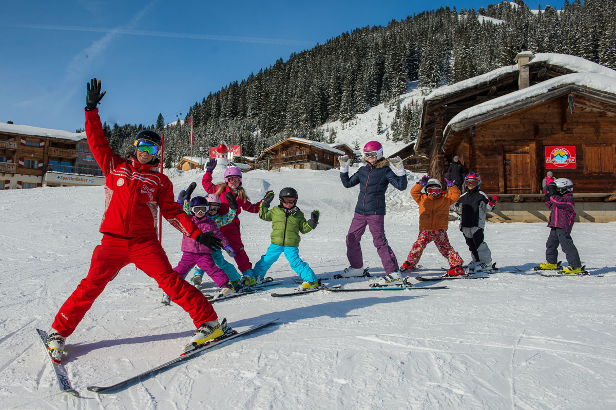 koenigsleiten skischule kinder kurs